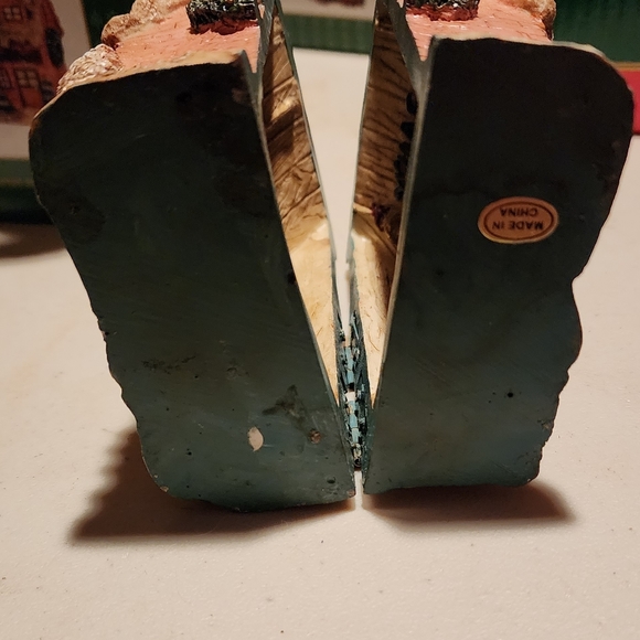 1995 Santa's Collection hand crafted resin hinged house New in Box - Picture 10 of 13